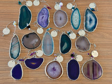 Load image into Gallery viewer, Agate charms

