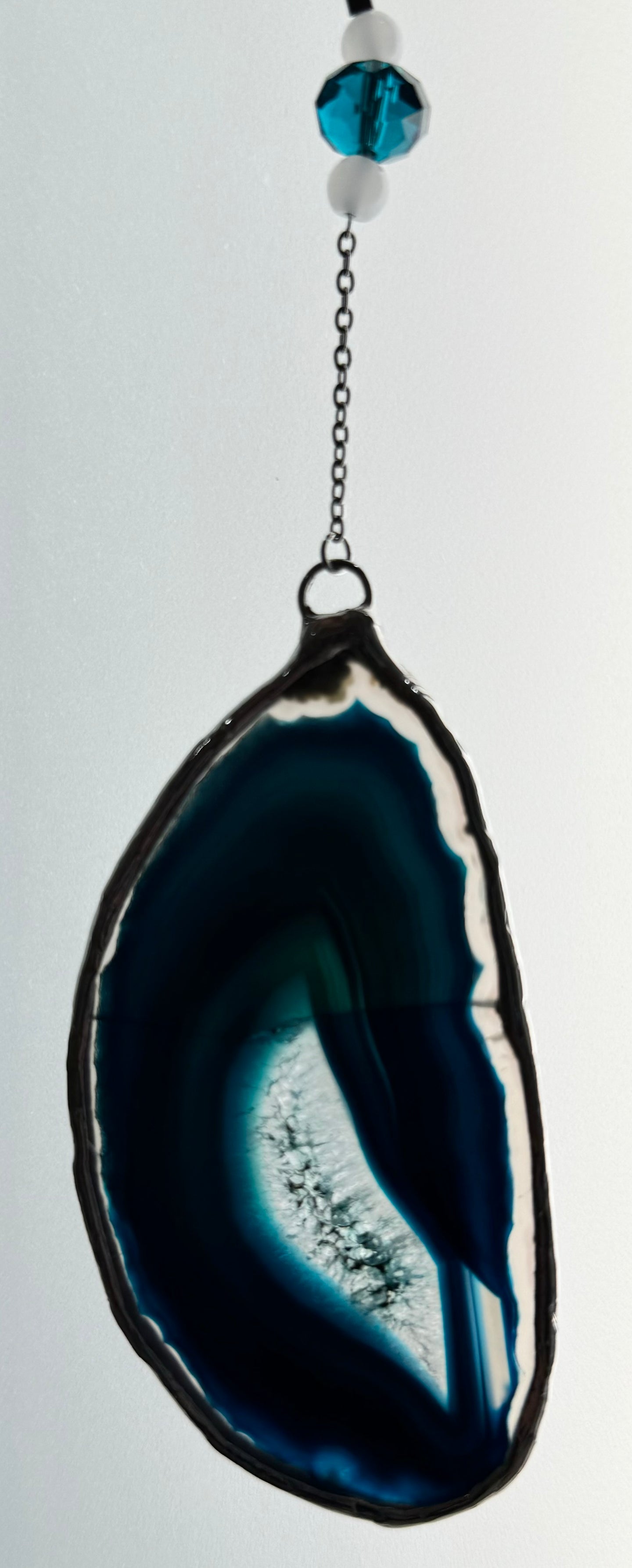 Agate charms