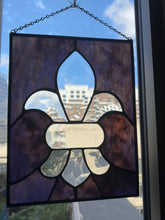 Load and play video in Gallery viewer, Fleur de lis panel ~ purple
