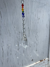 Load and play video in Gallery viewer, Rainbow tear drop sun catcher
