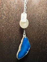 Load image into Gallery viewer, Blue agate charms
