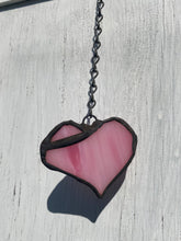 Load image into Gallery viewer, Pink heart sun catcher
