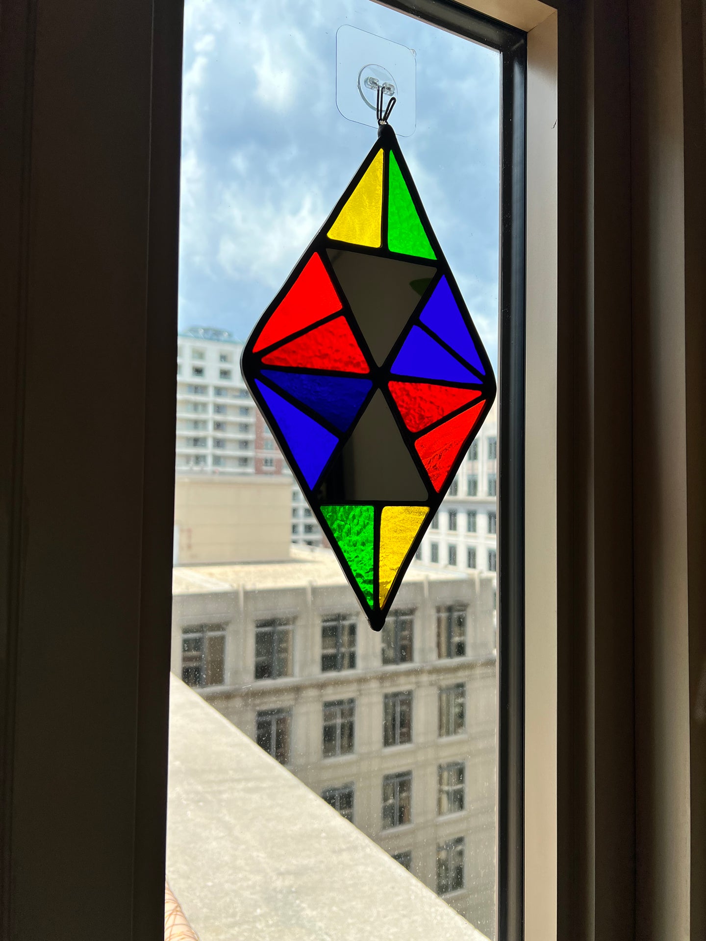 Double rainbow triangle