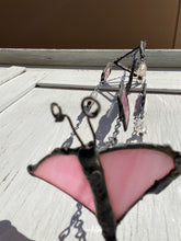 Load image into Gallery viewer, Pink butterfly wind chime
