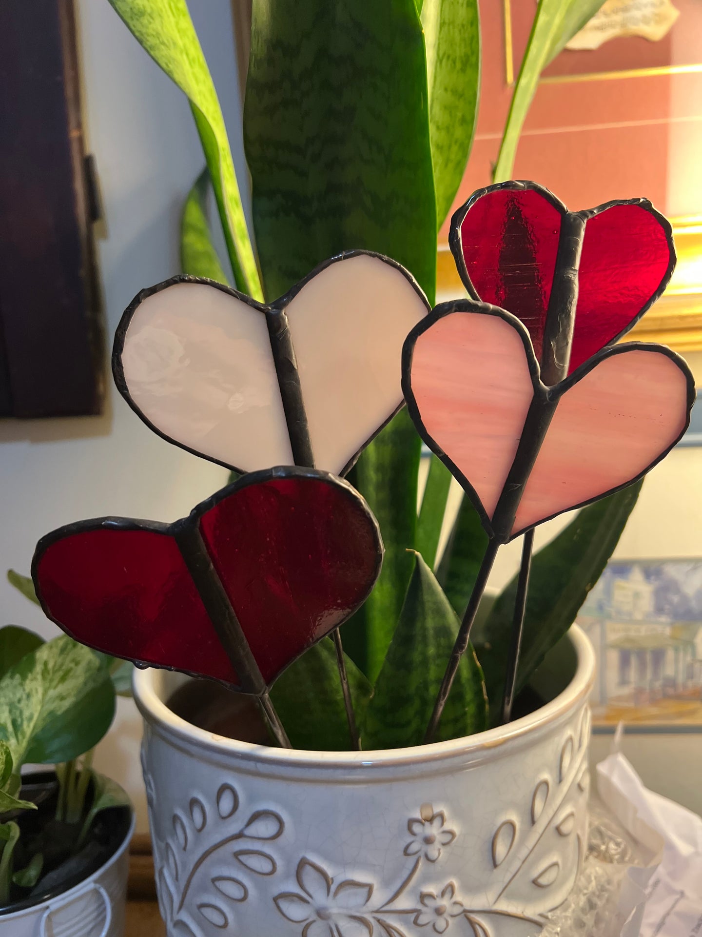 Heart plant art