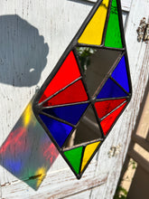 Load image into Gallery viewer, Double rainbow triangle
