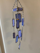 Load image into Gallery viewer, Purple heart wind chime
